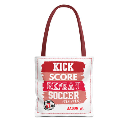 Personalized Soccer Mom Tote