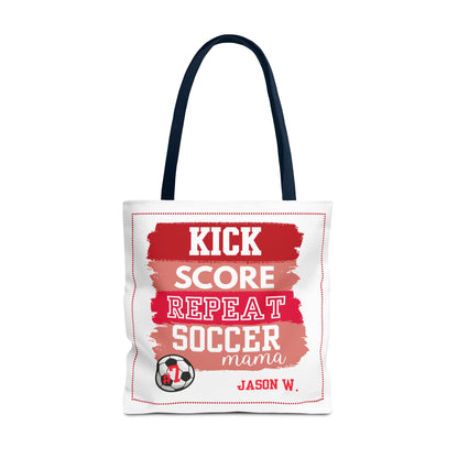 Personalized Soccer Mom Tote