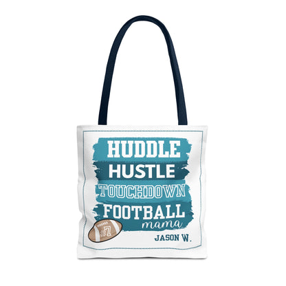 Personalized Football Mom Tote