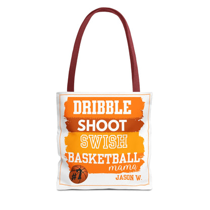 Personalized Basketball Mom Tote