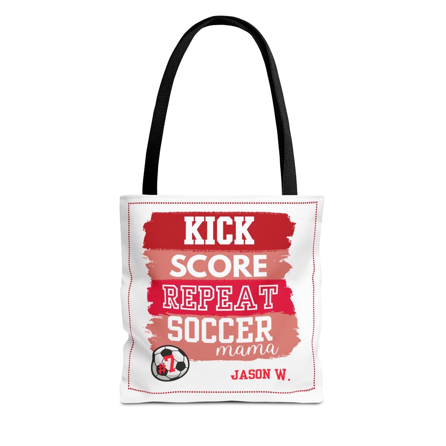 Personalized Soccer Mom Tote