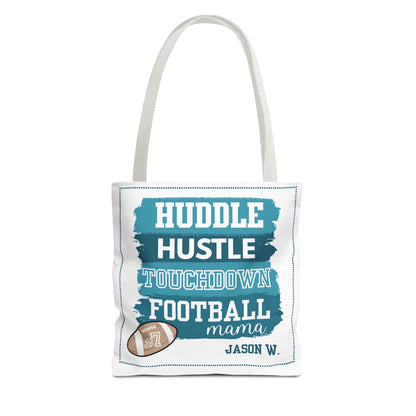Personalized Football Mom Tote