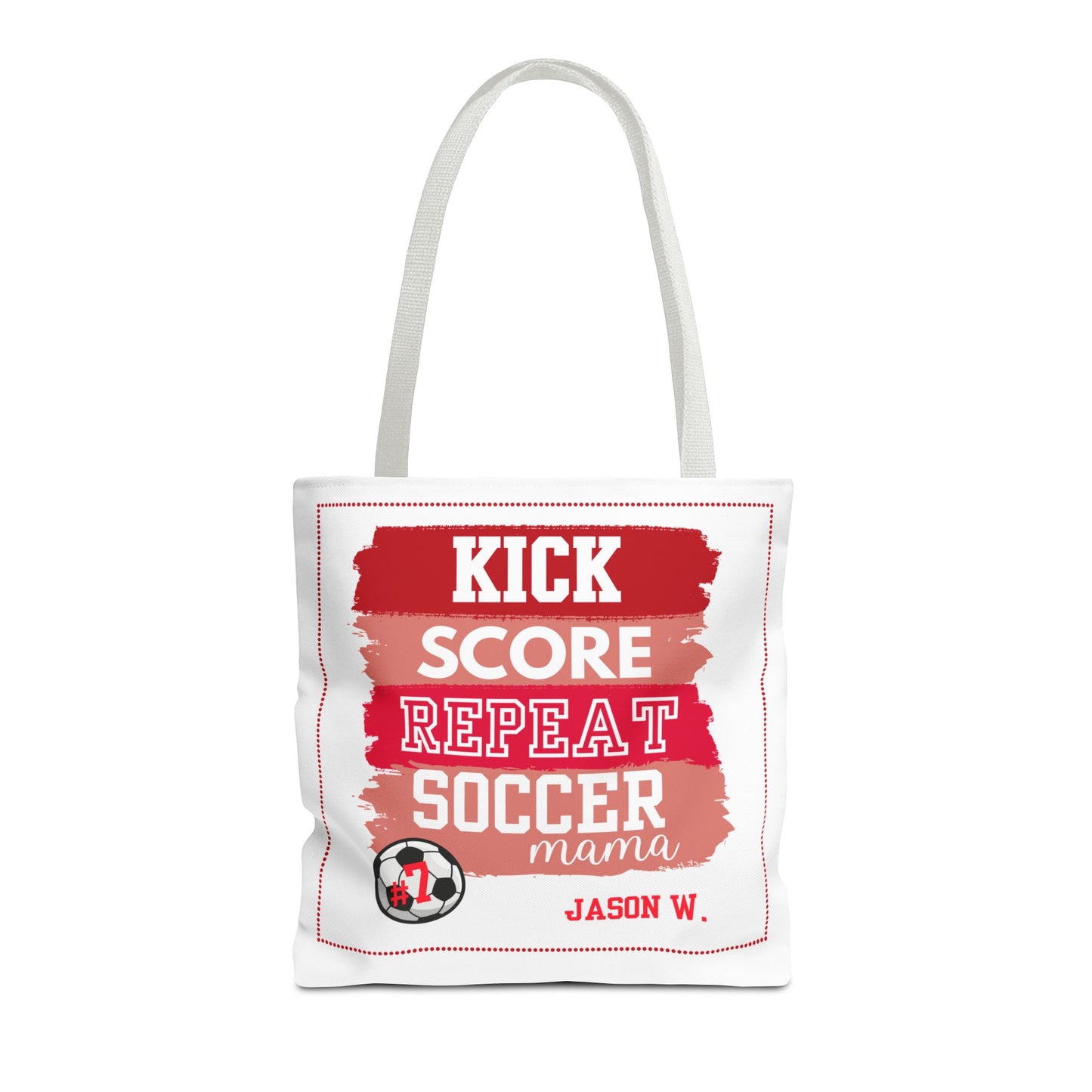 Personalized Soccer Mom Tote
