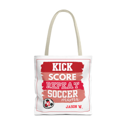 Personalized Soccer Mom Tote